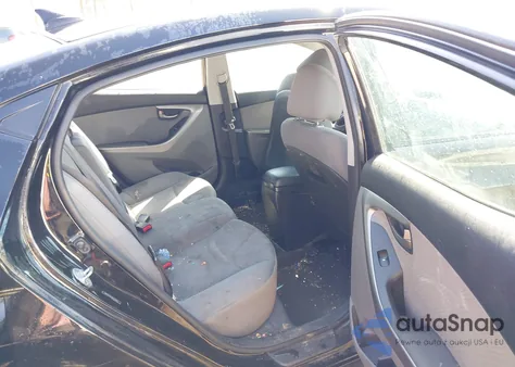 2013 Hyundai Elantra Gls from USA, damaged, VIN 5NPDH4AE5DH319804